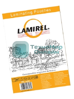 Пленка для ламинирования Lamirel А4, 125мкм, 100 шт.