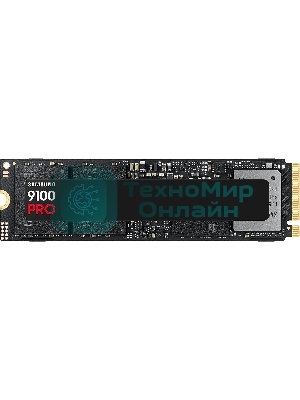 Накопитель SSD 2Tb Samsung 9100 PRO, M.2, PCI-E 5.0 x4, TLC 3D NAND R/W - 14800/13400 Mb/s