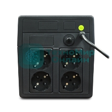 Источник бесперебойного питания Powerman Back Pro ИБП 1050/UPS Line-interactive 600W/1050VA (530183)