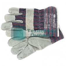 Перчатки Сибртех спилковые комбинированные, размер XL