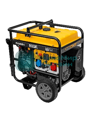 Электрогенератор бензиновый Denzel PS-120EAD-3, 12 кВт, 110 дБ, 180 кг