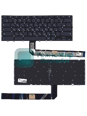 Клавиатура для ноутбука Lenovo Chromebook 14e черная