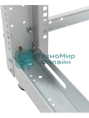 Стойка двухрамная NTSS NTSS-2POR24U/600-1000 24U 550 мм x 1000 мм 600 кг серый