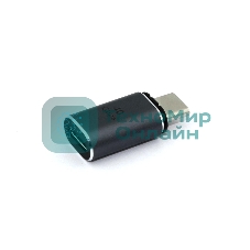 Переходник USB 4 Type-C мама-папа прямой с магнитным разъемом
