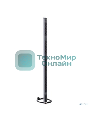 Аксессуар ЦМО Вертикальный блок розеток Rem-16 с фил. и инд., 20 Shuko, 16A, алюм., 33-38U, шнур 3 м. (R-16-20S-FI-1420-3)