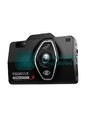 Радар-детектор Inspector CAYMAN S signature Видеорегистратор GPS приемник G-сенсор черный