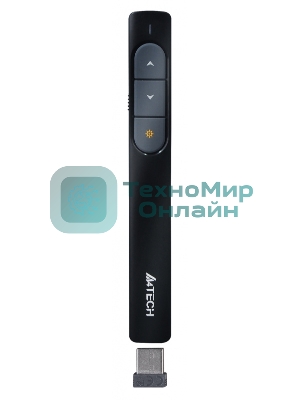 Презентер беспроводной A4Tech LP15 черный, радиоканал, USB, кнопки - 3