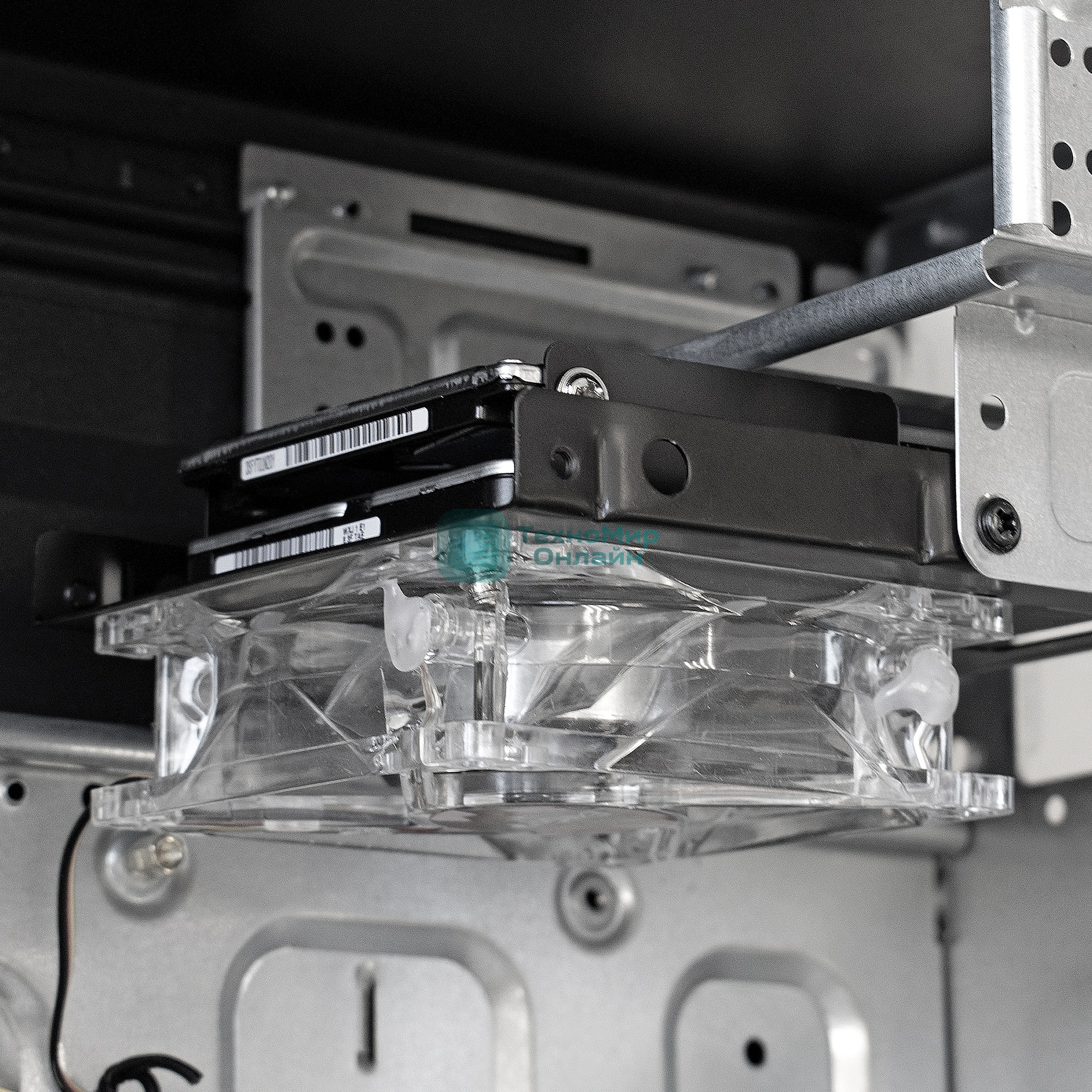 Салазки (переходник) ExeGate EX292544RUS HD-22T3M металлические для установки 2xHDD/SSD 2.5