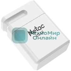 Флешка USB Netac U116 (NT03U116N-004G-20WH), 4Gb, USB 2.0, R/W 70/30, белый