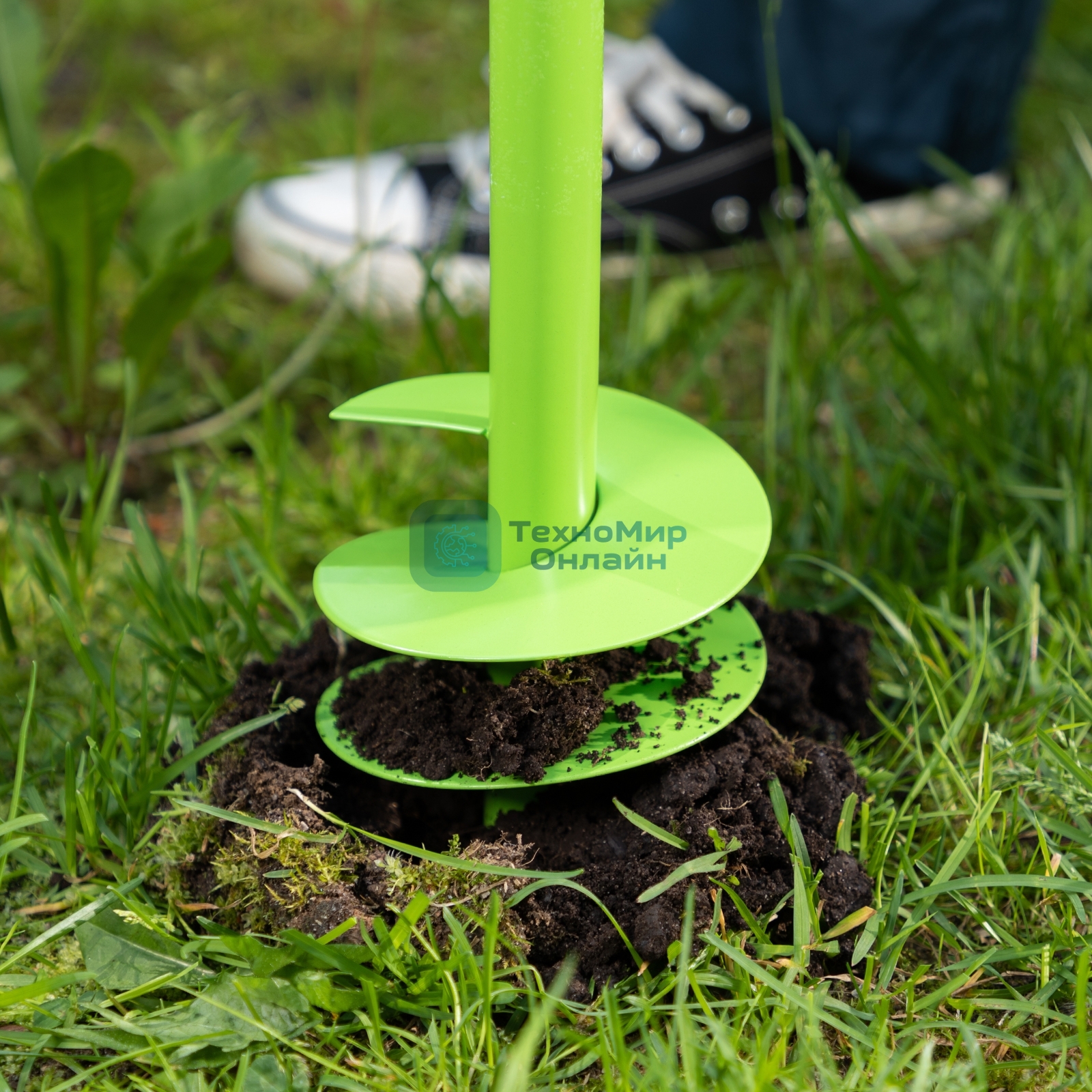 Бур садовый шнековый Palisad, 790 мм, диаметр 110 мм