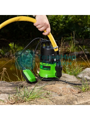 Дренажный насос Сибртех для чистой воды СДН300-5 300 Вт напор 65м 6500 л/ч