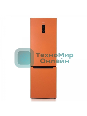 Холодильник Бирюса Б-T960NF оранжевый двухкамерный 240/100 л морозилка снизу, No Frost