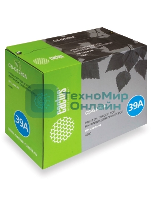Тонер Картридж Cactus CS-Q1339A черный для HP 4300 (18000стр.)