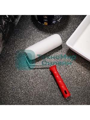 Валик Rexant вспененный пенополиуретан, ширина ролика 180 мм, Ø 42 мм, бюгель 6 мм