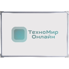 Доска магнитно-маркерная Silwerhof белый 90x120см алюминиевая рама