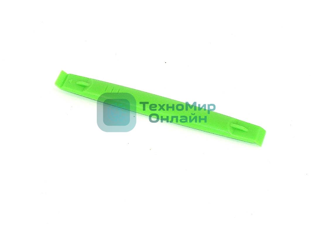 Лопатка двусторонняя для вскрытия телефонов и планшетов пластиковая, зеленая