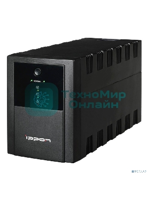 Источник бесперебойного питания Ippon Back Basic 1500 Euro 900Вт 1500ВА черный