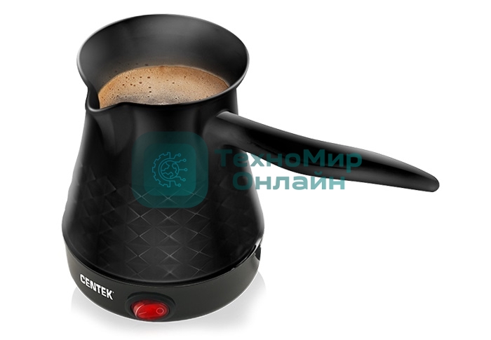 Электрическая турка Centek CT-1097 Black, 200 мл, 1050 Вт.