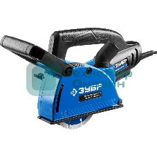 Штроборез ЗУБР ЗШ-П30-1400 ПСТКглуб. 30 мм, 125 мм, подключ. пылесоса, плавн пуск, 1400 Вт, кейс