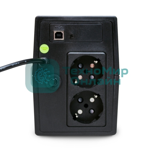 Источник бесперебойного питания UPS POWERMAN Back Pro 650 PLUS, line-interactive