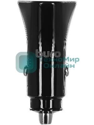 Автомобильное зарядное устройство Buro BUCL1 3A QC черный