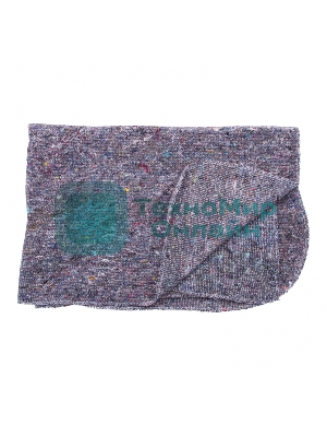 Салфетка для пола HomePalisad х/б, 600x700 мм, серая