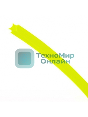 Леска для триммера Denzel звезда 2 мм х 64 м, блистер FLEX CORD 96120