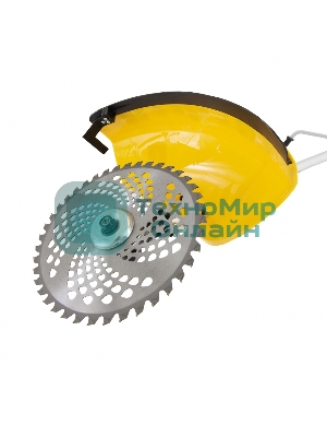 Триммер бензиновый Denzel DTL-52, 52 см3, неразъемная штанга, состоит из 2 частей