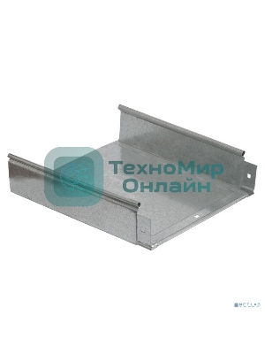 Лоток листовой неперфорированный 100х100 L3000 сталь 0.7мм IEK CLN10-100-100-3
