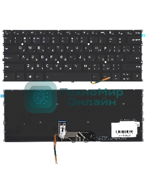 Клавиатура для ноутбука Lenovo Yoga Slim 9-14ITL05, черная