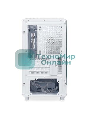 Компьютерный корпус HSPD M310, Mesh Mini-tower, белый, TG, 0.4 SPCC, 3x120мм ARGb mATX, mITX 180/280/160мм 1x2.5