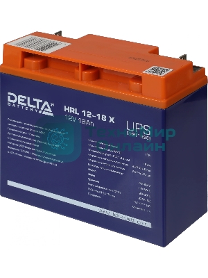 Батарея Delta HRL 12-18 X (17.8 А\ч, 12В) свинцово- кислотный аккумулятор