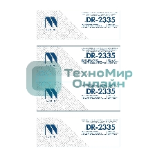 Блок фотобарабана NVP совместимый NV-DR-2335-SET4 для Brother HL-L2300DR/ HL-L2340DWR/ HL-L2360DNR/ HL-L2365DWR/ DCP-L2500DR/ DCP-L2520DWR/ DCP-L2540DNR/ DCP-L2560DWR/ MFC-L2700DWR/ MFC-L2720DWR/ MFC-L2740DWR (12000k) (4 шт)