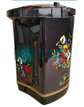 Чайник-термос электрический ВАСИЛИСА ТП5-900(Мощность в режиме кипячения 900 Вт. Объем 4,5 л, Внутр. емкость из нерж. стали. 3 способа розлива воды. Режим поддержания температуры воды. Защита от перегрева. Функции повторного кипячения и дехлорирования воды.)