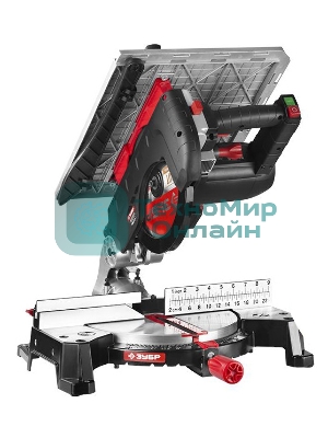 Торцовочная комбинированная пила Зубр ЗПТК-255-1800