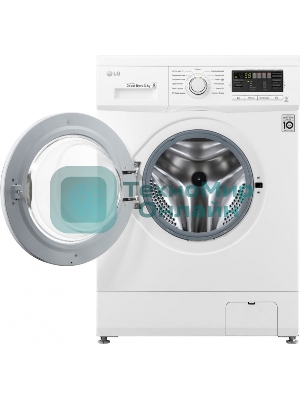 Стиральная машина LG F10B8LD7 белая, загрузка фронтальная 5кг, 1000 об/мин., класс: A