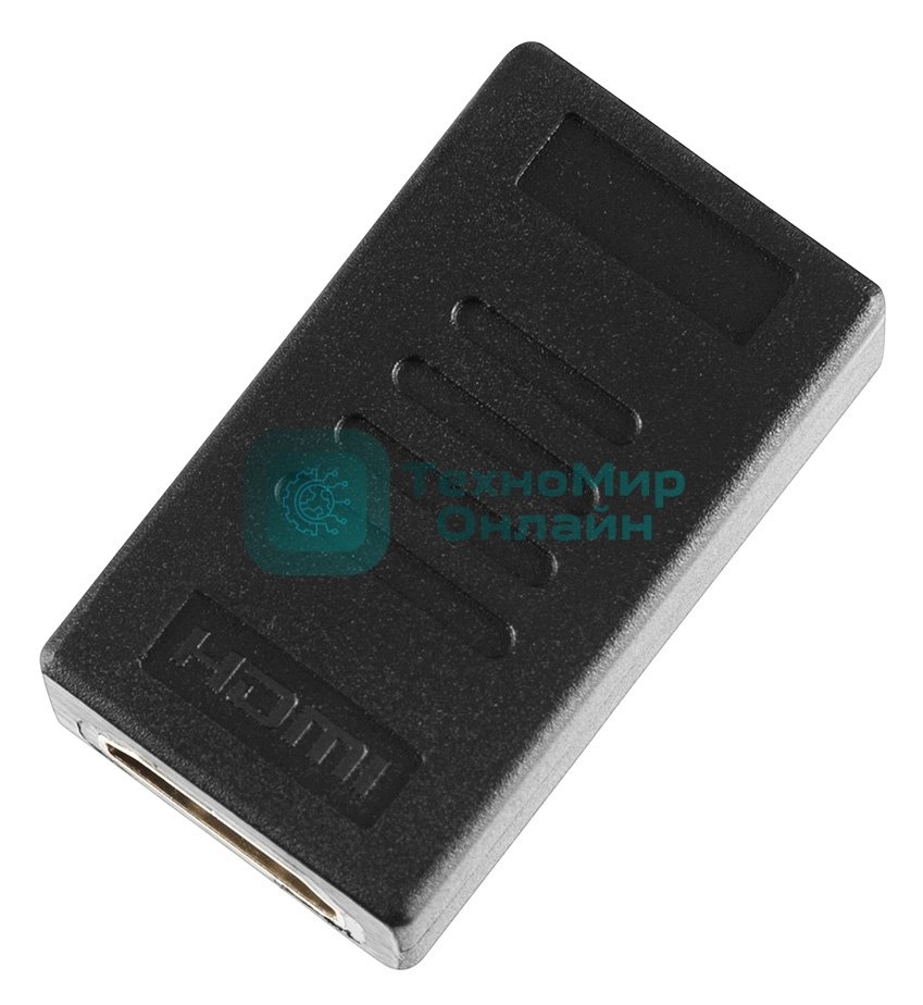 Адаптер аудио-видео Buro HDMI (f)/HDMI (f) черный
