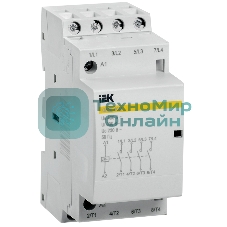 Контактор модульный КМ20-40М AC IEK MKK11-20-40 IEK