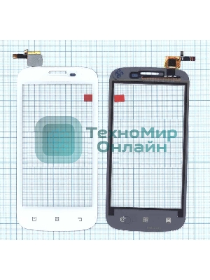 Сенсорное стекло (тачскрин) для Lenovo A760, белое