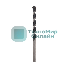 Сверло по бетону Kranz 12х150 мм, цилиндрический хвостовик