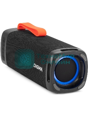 Портативная колонка Digma D-PS1522 черный 60W 2.0 BT 10м 3000mAh