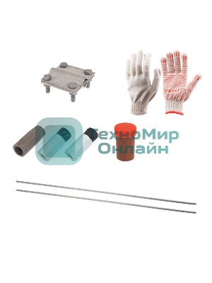 Комплект заземления Rexant с заострением 3 м, d16