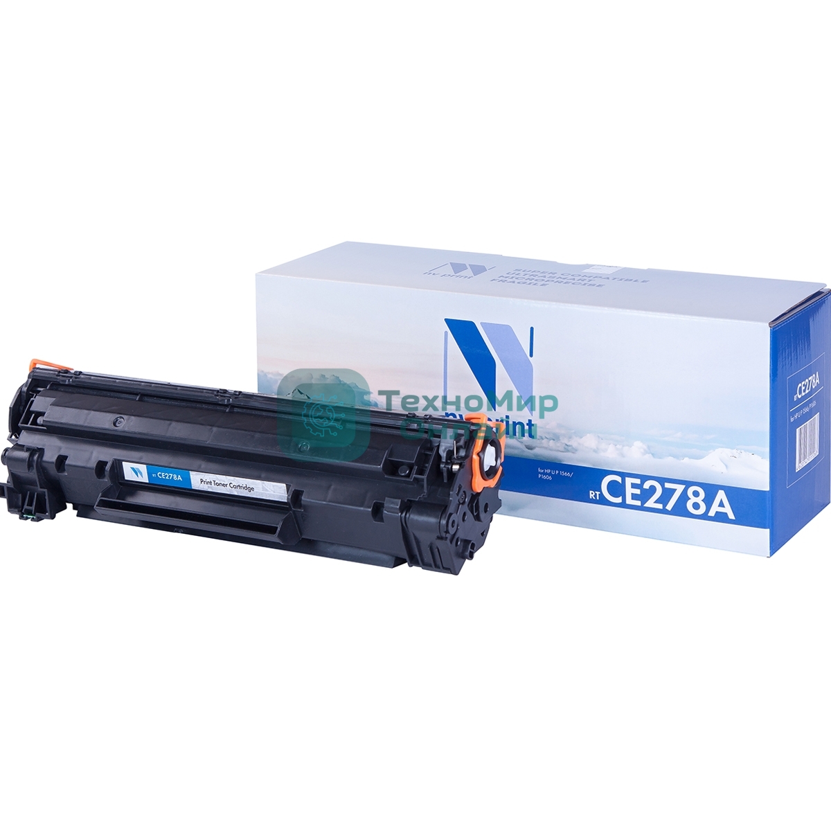 Картридж лазерный NVPrint совместимый HP CE278A для LJ P 1566/P1606 (2100k)