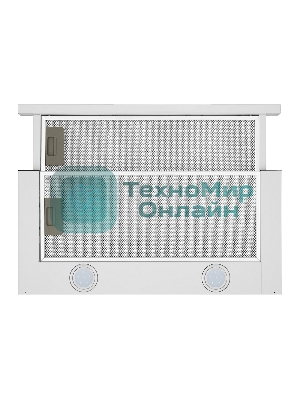 Вытяжка встраиваемая Maunfeld VS Light 50 белый, 50 см, 520 куб. м/ч, 56 дБ