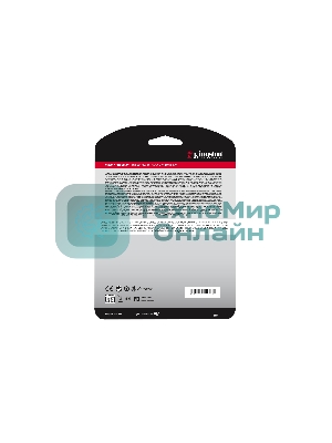 Накопитель SSD Kingston A400, 960Gb, SATA III, 2.5