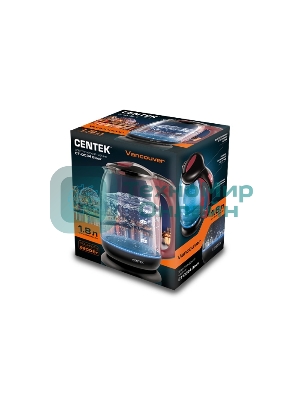 Чайник электрический Centek CT-0034 черный