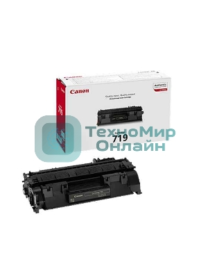 Картридж лазерный Canon Cartridge 719 (3479B002) черный (2100 стр.) для i-Sensys MF5840/MF5880/LBP6300/LBP6650