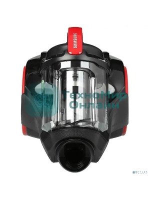 Пылесос Samsung VC15K4116VR/EV красный/черный, 390/1500 Вт, уборка сухая, пылесборник контейнер 1.3 л