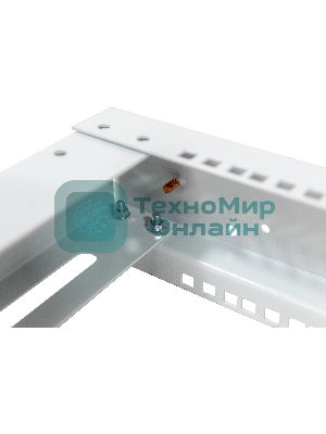 Стойка двухрамная NTSS NTSS-2POR24U/600-1000 24U 550 мм x 1000 мм 600 кг серый