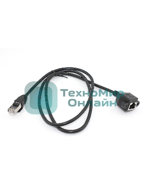 Удлинитель RJ45 папа-мама для монтажа на корпу 1 м